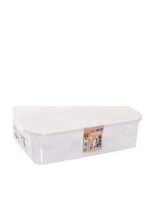 Rotho Babydesign Kunststoff Aufbewahrungsbox mit Deckel Transparent 12lt