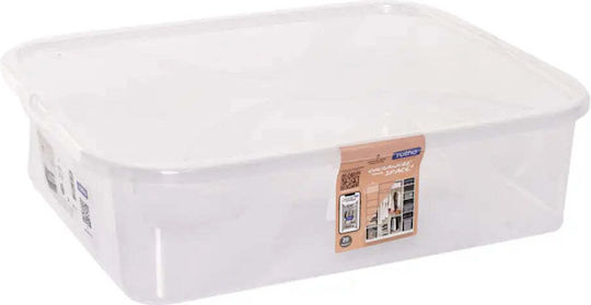 Rotho Babydesign Kunststoff Aufbewahrungsbox mit Deckel Transparent 12lt