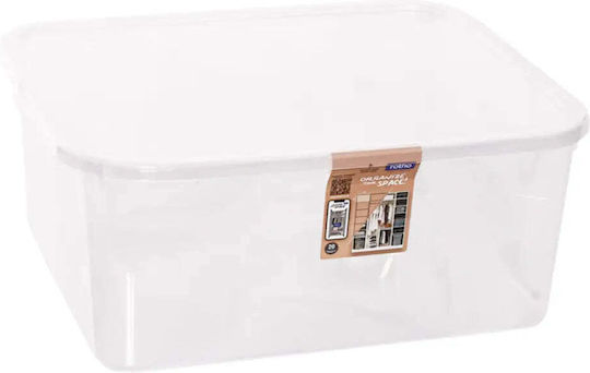 Rotho Babydesign Plastik Aufbewahrungsbox mit Deckel Transparent 19lt