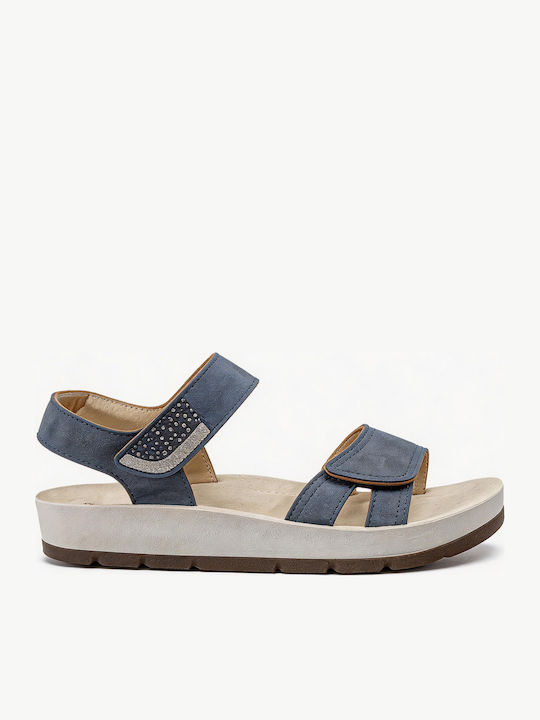 Women's Flat Sandals Navy Blue