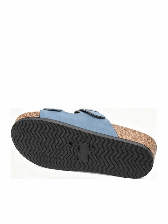 Γυναικεία Σανδάλια Flatforms Μπλε