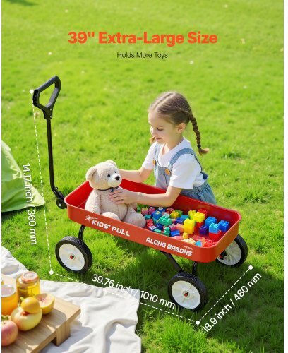 Vevor Baby Push Walker Ride On Red