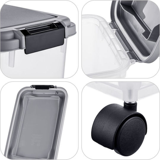 Relaxdays pentru Câine & Pisică 20l în Culoare Transparentă