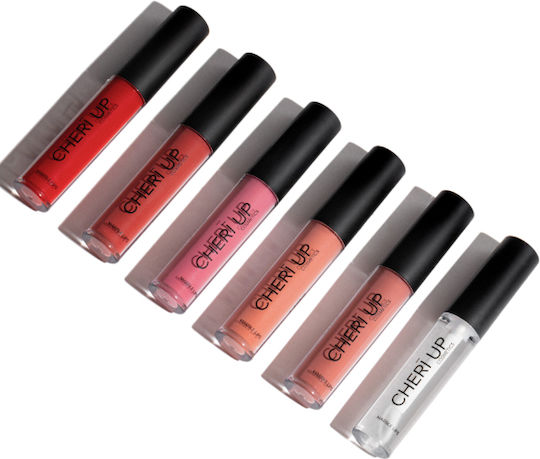 Cheri Up Marble Lips 41425 Течен Червило Прозрачен 06 Червено 5gr