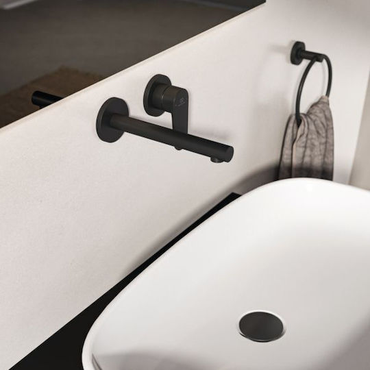 Ideal Standard Eingebaute Wasserhähne Set Mixer & Mundstück Schwarz