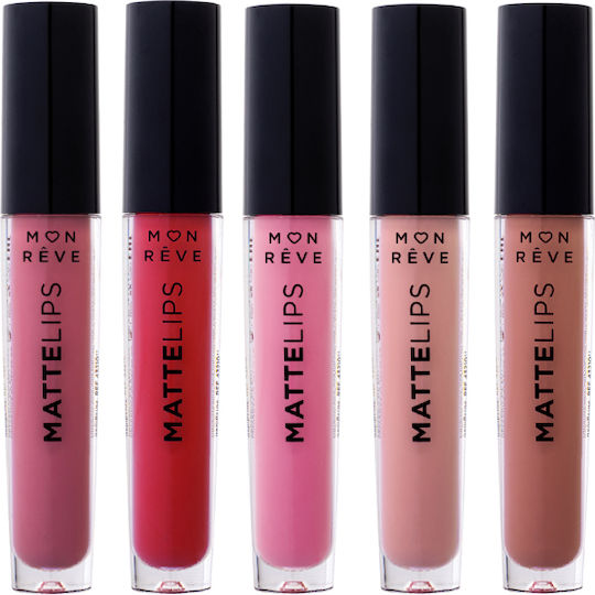 Mon Reve Lips Σετ Κραγιόν Matte 26 4ml