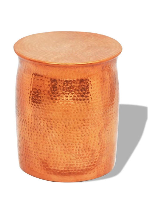 Scaune Camera de zi Metal Hammered Portocaliu 36x36x42buc