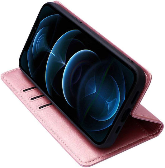 Vintage Magnet Wallet Case Sonique Realme GT 7 5G Realme GT 7T 5G Rose Gold