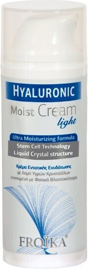 Froika Moist Light 24ωρη Κρέμα Προσώπου για Ενυδάτωση, Αντιγήρανση & Ρύθμιση Λιπαρότητας με Υαλουρονικό Οξύ 50ml