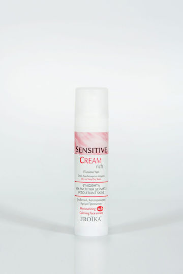 Froika Sensitive Rich Cremă Hidratantă de Zi 24h pentru Față cu Acid Hialuronic și Peptide 40ml