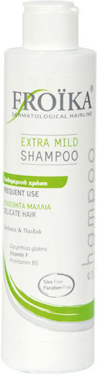 Froika Extra Mild Shampoos for Sensitive Scalp for All Hair Types 200ml