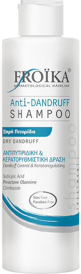 Froika Anti-Dandruff Σαμπουάν για Ευαίσθητο Τριχωτό κατά της Πιτυρίδας & της Τριχόπτωσης για Ξηρά Μαλλιά Μαλλιά 200ml