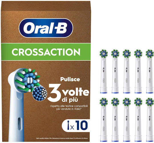 Oral-B Pro Cross Action Ersatzköpfe für 10 Stück