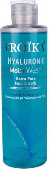 Froika Hyaluronic Moist Wash Gel Καθαρισμού Προσώπου 200ml