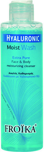 Froika Hyaluronic Moist Wash Gel Καθαρισμού Προσώπου 200ml