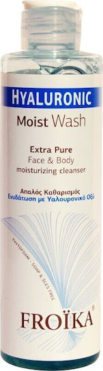 Froika Hyaluronic Moist Wash Gel Καθαρισμού Προσώπου 200ml