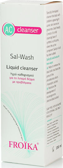 Froika AC Sal Wash Gel Почистващ Гел За Лице 200ml