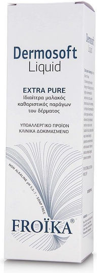 Froika Dermosoft Liquid Extra Pure Υγρό Καθαρισμού Προσώπου για Ακνεϊκές Επιδερμίδες 200ml