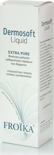 Froika Dermosoft Liquid Extra Pure Υγρό Καθαρισμού Προσώπου για Ακνεϊκές Επιδερμίδες 200ml