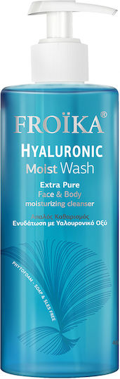Froika Hyaluronic Moist Gel Καθαρισμού Προσώπου 400ml