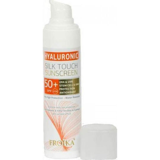 Froika Hyaluronic Silk Touch SPF50+ Αδιάβροχη Αντηλιακή Κρέμα Προσώπου 50ml