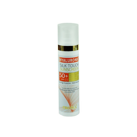 Froika Hyaluronic Silk Touch SPF50+ Αδιάβροχη Αντηλιακή Κρέμα Προσώπου 50ml