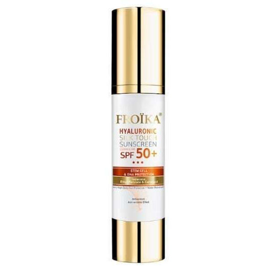 Froika Hyaluronic Silk Touch SPF50+ Αδιάβροχη Αντηλιακή Κρέμα Προσώπου 50ml