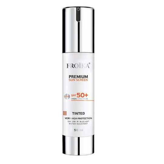 Froika Premium Оцветен SPF 50+ Слънцезащитен Крем За Лице С Цвят 50ml
