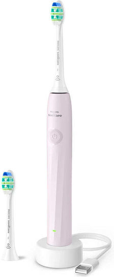 Philips Sonicare 2100 Ηλεκτρική Οδοντόβουρτσα με Χρονομετρητή Ροζ