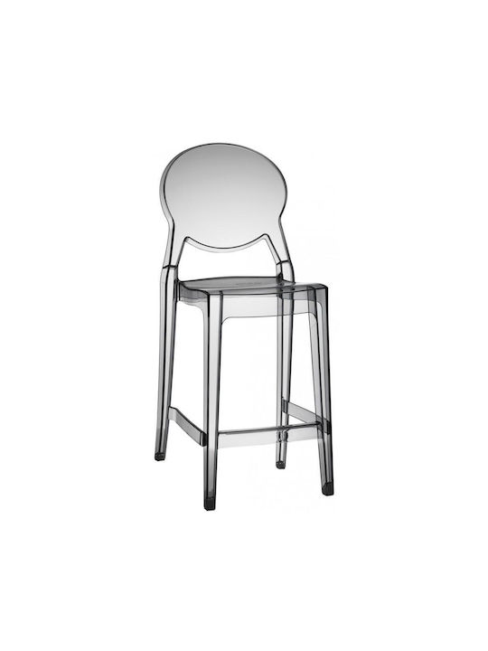 Igloo 64/75 Stool Bar - Seat height 65cm, 183 - Transparent Smoked