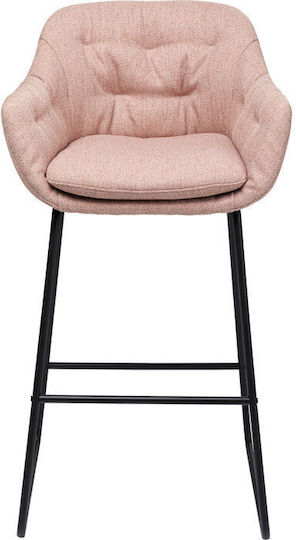Σκαμπό Μπαρ Elaine Ροζ 53x53x100εκ. Σκαμπό Μπαρ Elaine Ροζ 53x53x100εκ.