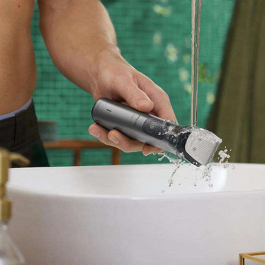 Philips Trimmer Σετ Κουρευτικής Μηχανής Γκρι MG7961/15