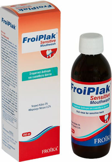 Froika Froiplak Sensitive Στοματικό Διάλυμα για Ευαίσθητα Δόντια 250ml