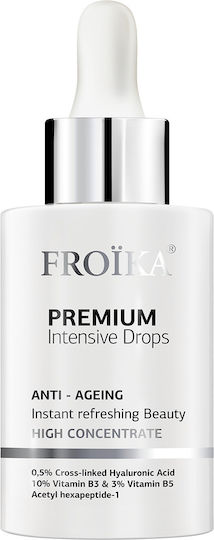 Froika Premium Intensive Moisturizing & Anti-aging Serum Face with Niacinamide & Peptides for Radiance & Firming 30ml