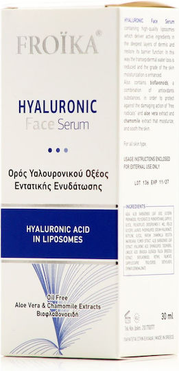 Froika Hyaluronic Anti-Aging Serum Gesicht mit Hyaluronsäure 30ml
