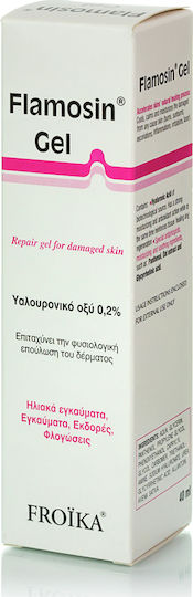Froika Flamosin Gel Για Επούλωση Κατεστραμμένου Δέρματος για Εγκαύματα 40ml