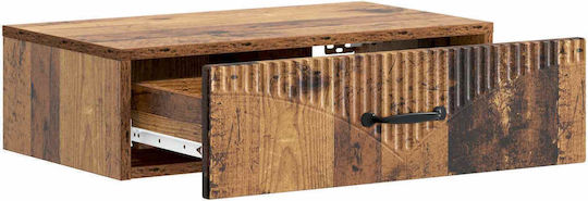 Wooden Console with Aged Wood M59xW34.5xH17 cm