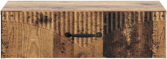 Wooden Console with Aged Wood M59xW34.5xH17 cm