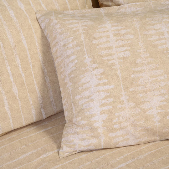 Melinen Kai Σετ Σεντόνια King Size 260x270εκ. Μπεζ (4τμχ)