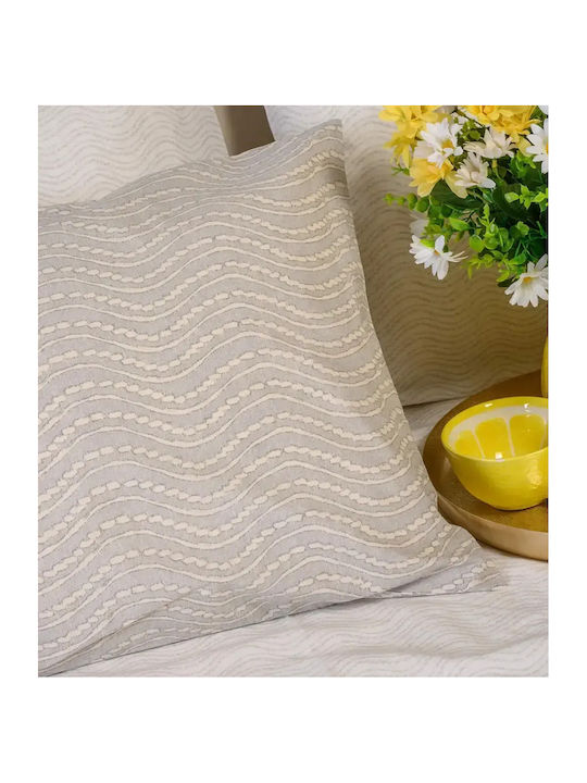 Melinen Maverick Double Bed Sheets Set With Fitted Sheet 150x200+32cm 4 Pieces