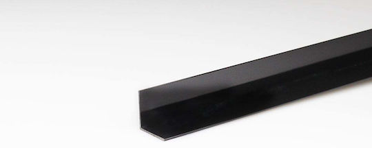 Profil Colțar PVC 20x20mm/1m Negru Satinat