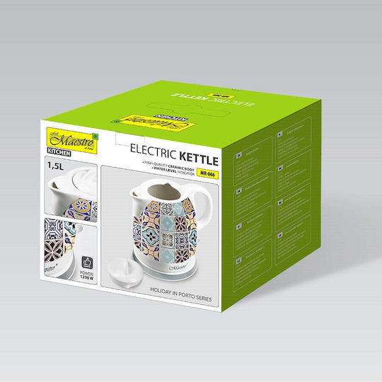 Maestro Kettle 1.5L 1200W White