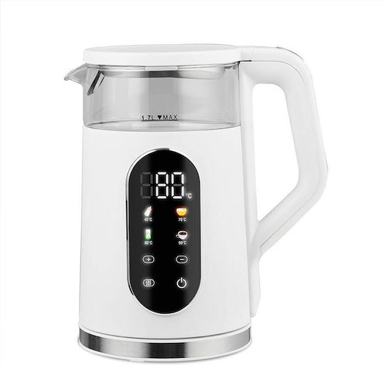 Maestro Електрическа Кана 1.7л 2220W Бял