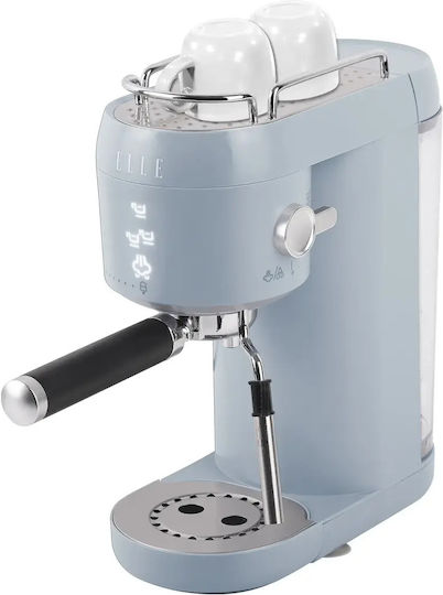 Espressomaschine 1400W Druckreiniger 20bar für Cappuccino Hellblaue
