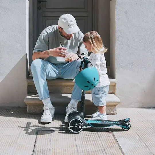 SmarTrike Παιδικό Πατίνι Αναδιπλούμενο Xtend Ride-on Τετράτροχο με Κάθισμα Πράσινο