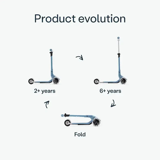 SmarTrike Παιδικό Πατίνι Αναδιπλούμενο Xtend Mini Τρίτροχο Μπλε