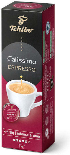 Tchibo Κάψουλες Espresso Συμβατές με Μηχανή Cafissimo 10caps