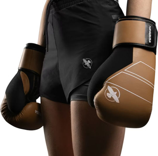 Hayabusa Boxing Gloves Leather for Competition Gold