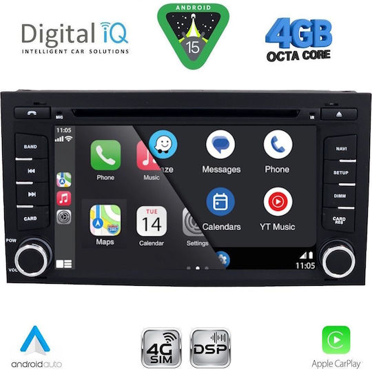 Digital IQ Car Audio System for Seat Leon / Ibiza 2015-2017 with Touch Screen 7" DIGITAL IQ BLG 447 CPA