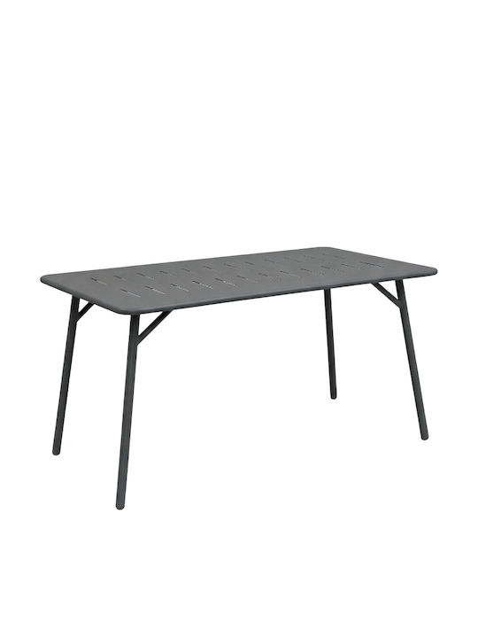 Moraja Outdoor Dining Room Set 5 Pieces Black